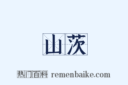 山茨是什么意思的图片